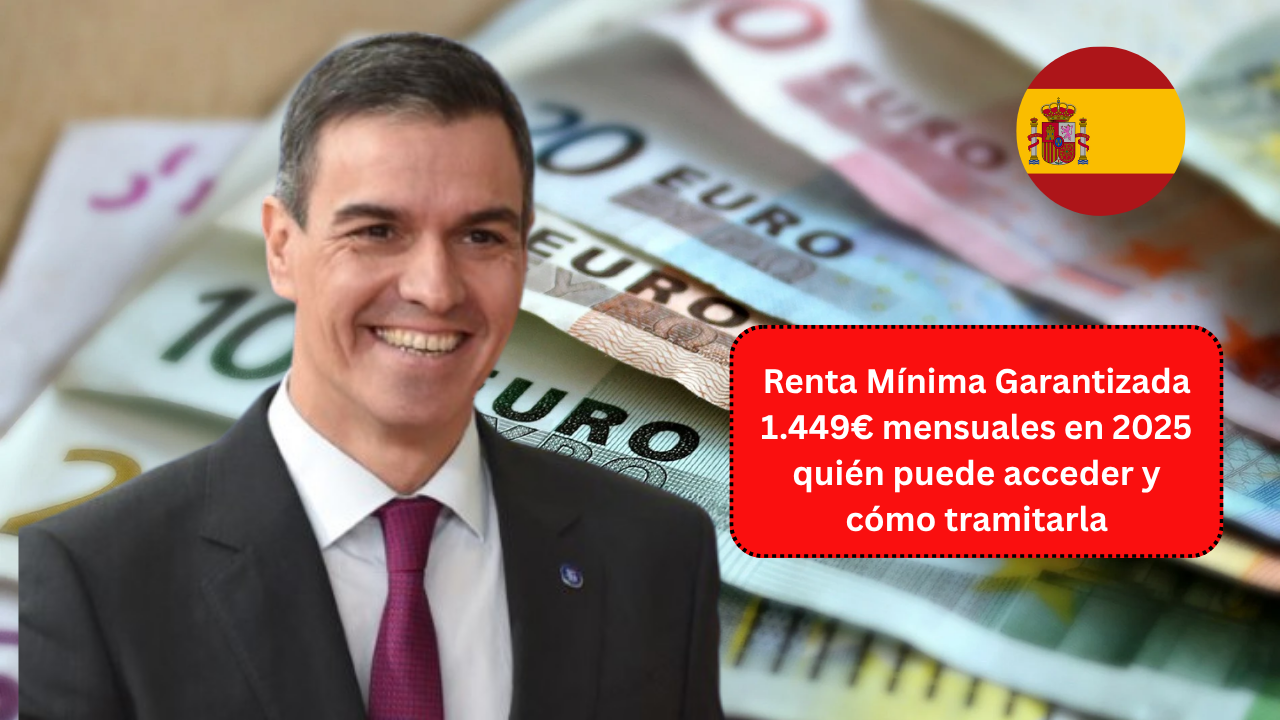 Renta Mínima Garantizada 1.449€ mensuales en 2025 quién puede acceder y cómo tramitarla