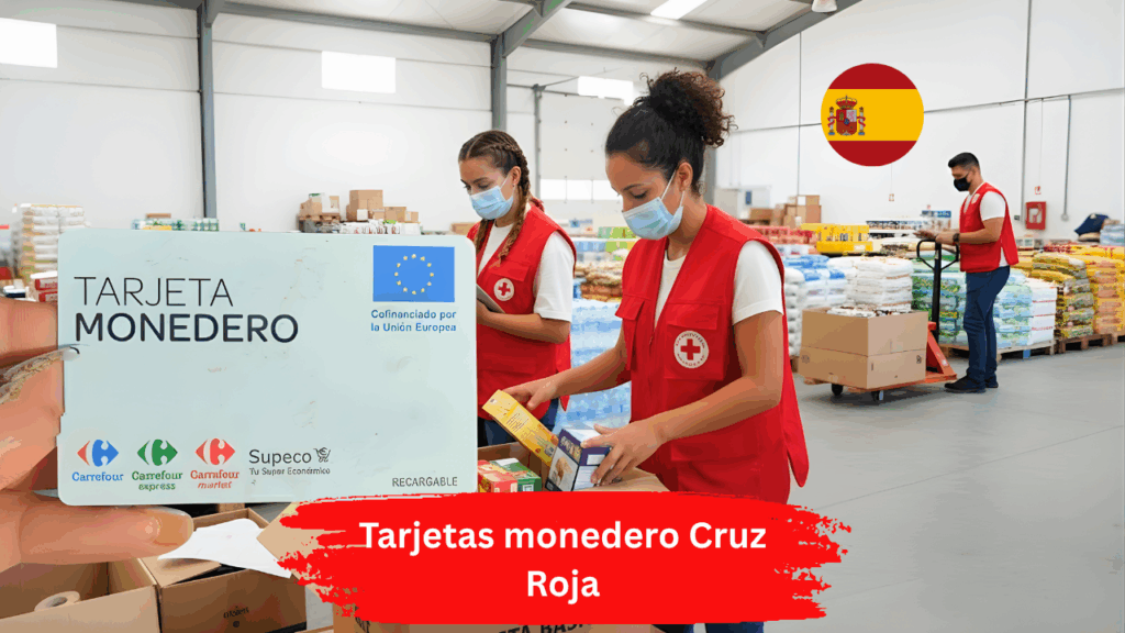 Tarjetas monedero Cruz Roja: ayuda directa para alimentos en 2025 cómo funciona y quién la recibe